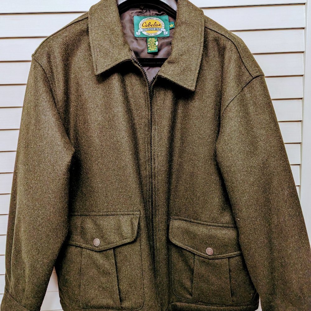 Cabela Loden wool coat  Large